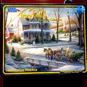 EUC- White Mountain puzzles “Exclusive Collection Terry Redlin”